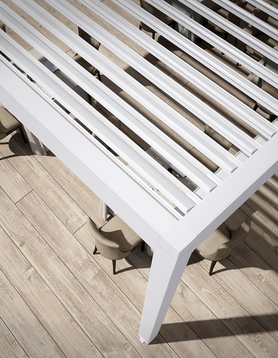 Pergola bordo piscina