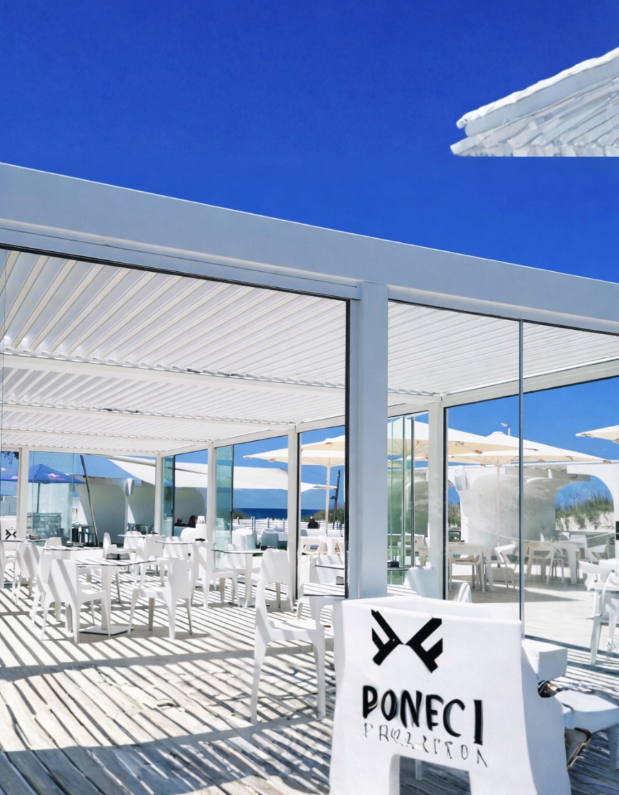 Pergole per Locali Commerciali